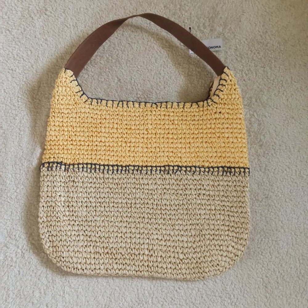 Sonoma Paperstraw Shoulder Bag